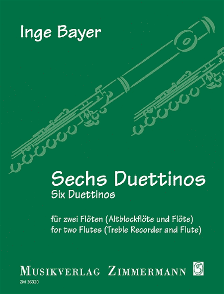 Six Duettinos Flute scores gallery preview page 1