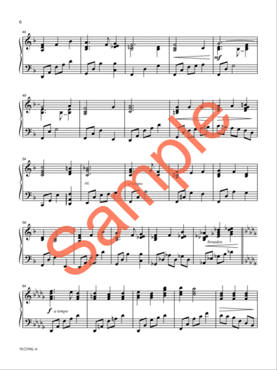 Rest for Your Soul Rest for Your Soul Piano Solo scores gallery preview page 6