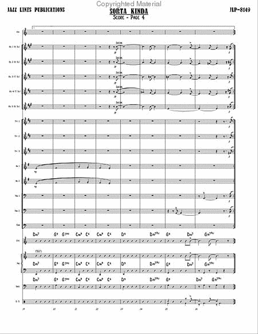Sorta Kinda Big Band scores gallery preview page 7