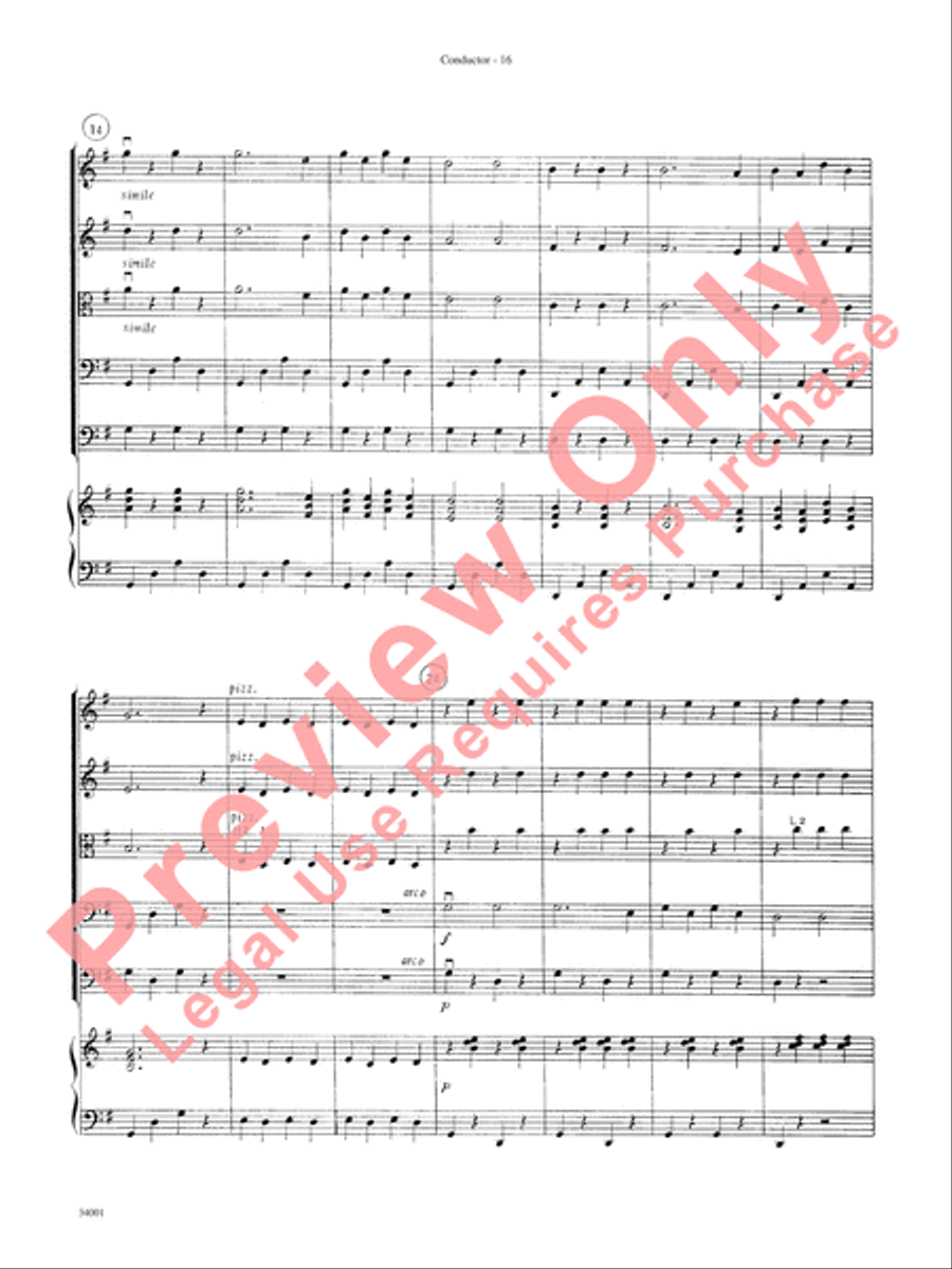 Classics from Merle Isaac String Orchestra scores gallery preview page 17