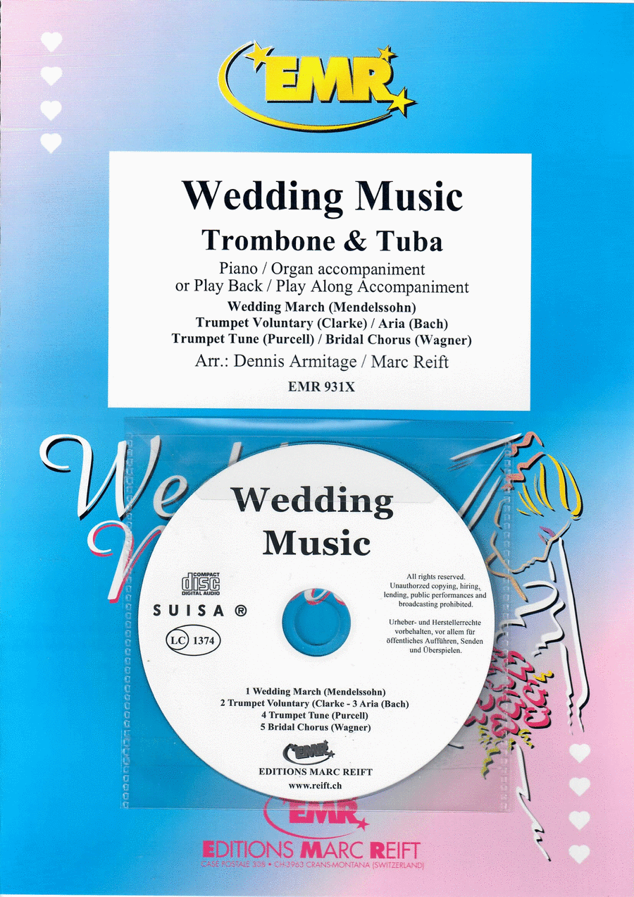 Wedding Music - Trombone/Tuba Duet (with CD)