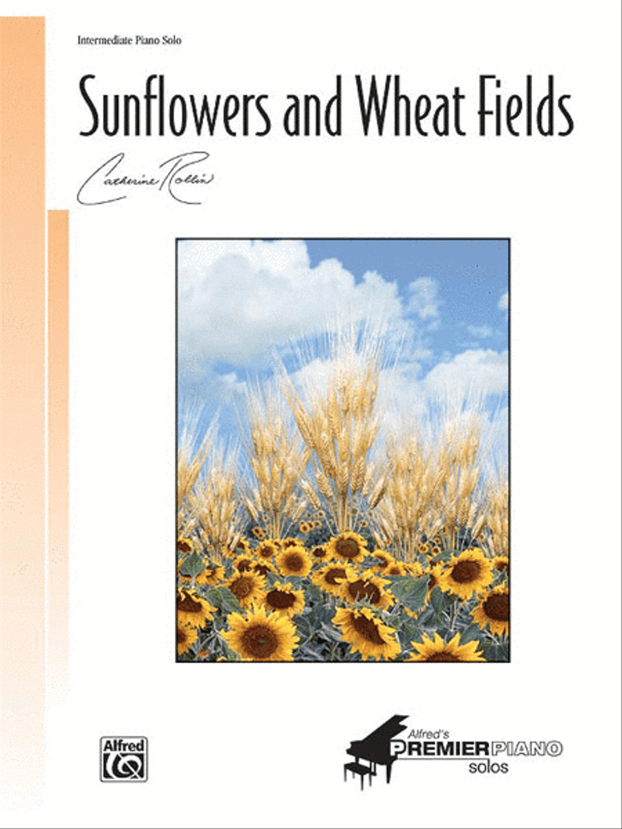 Sunflowers and Wheat Fields image number null