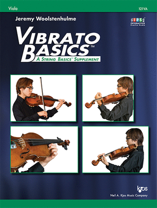 Book cover for Vibrato Basics, Steps To Success For String Orch - Viola
