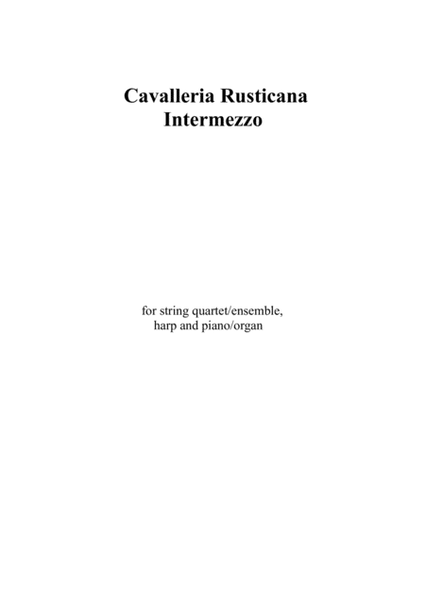 P.Mascagni, Cavalleria Rusticana Intermezzo image number null