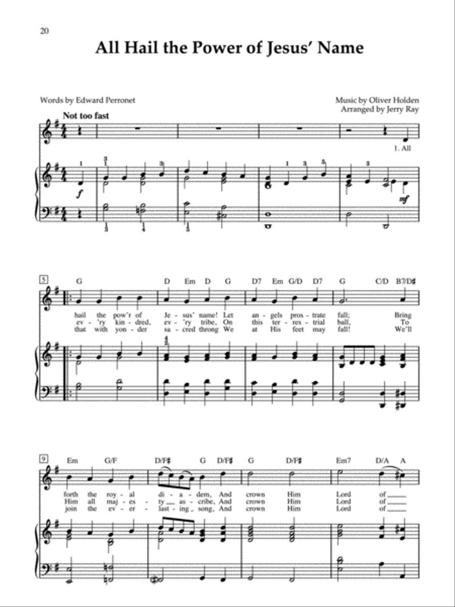 World's Greatest Hymns Voice Solo scores gallery preview page 4