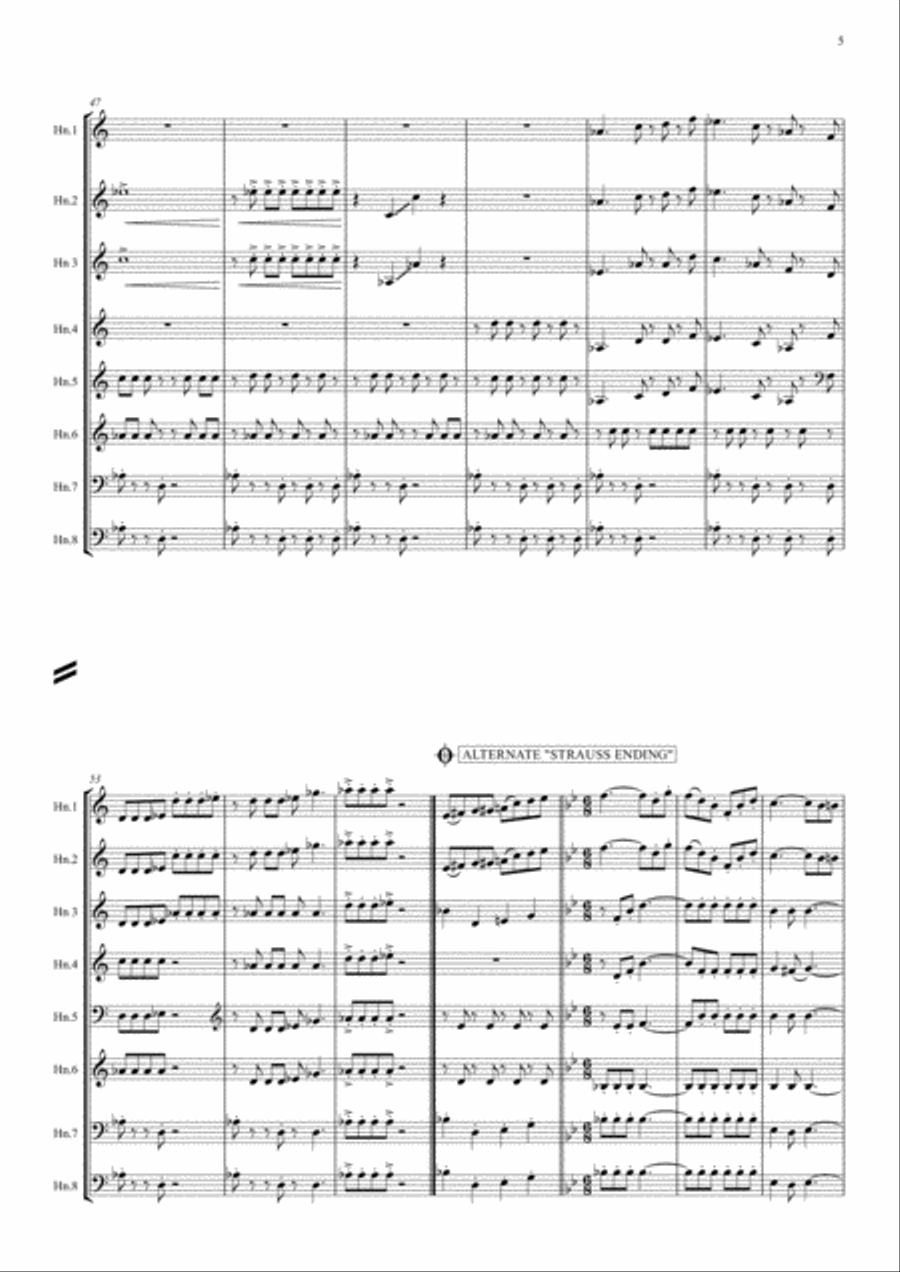 Theme From The Simpsons TM from the Twentieth Century Fox Television Series THE SIMPSONS Brass Ensemble scores gallery preview page 6