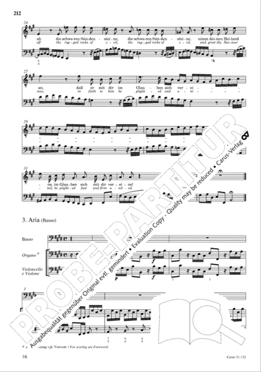 The Complete Sacred Vocal Works (Das geistliche Vokalwerk) Voice scores gallery preview page 213