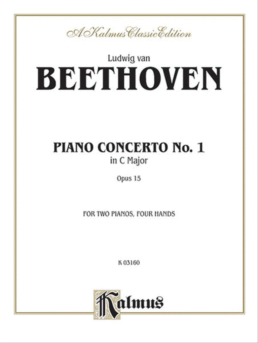 Piano Concerto No. 1 in C, Op. 15