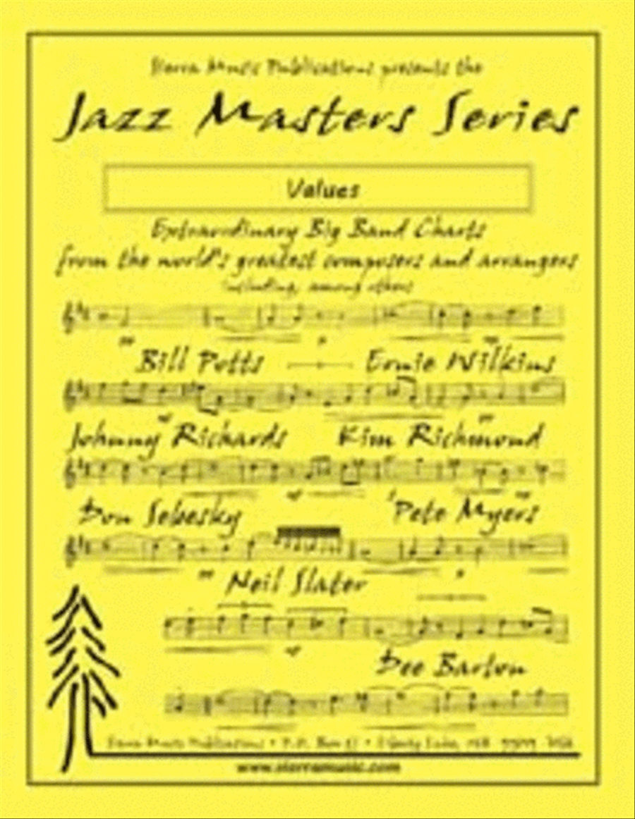 Values Values Jazz Ensemble scores gallery preview page 1