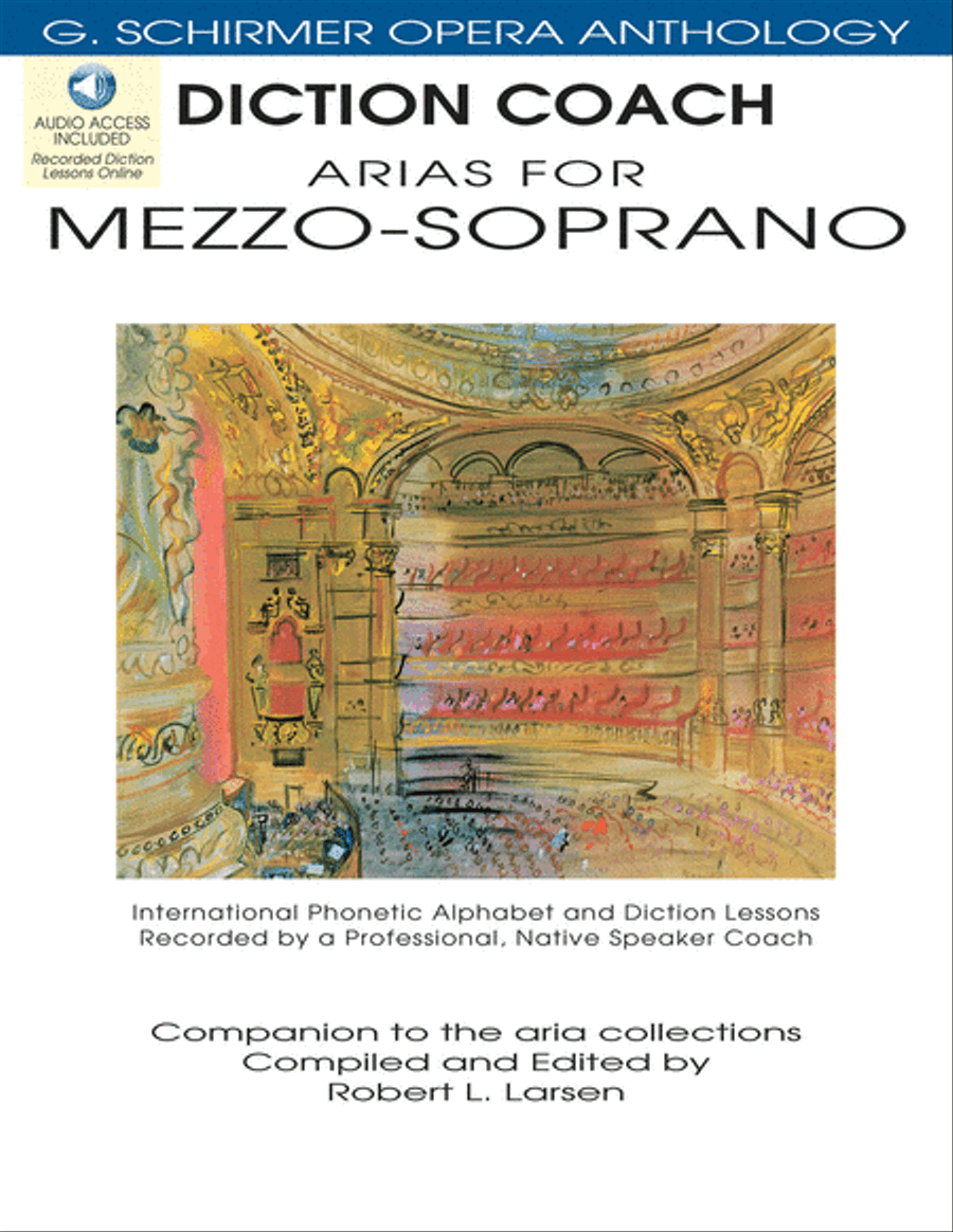 Diction Coach – G. Schirmer Opera Anthology (Arias for Mezzo-Soprano) Mezzo-Soprano Voice scores gallery preview page 1