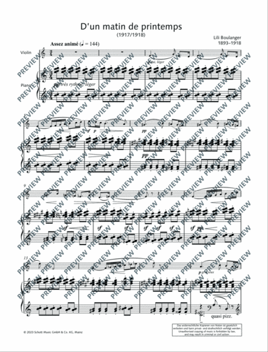 Complete Violin Works Violin Solo scores gallery preview page 14