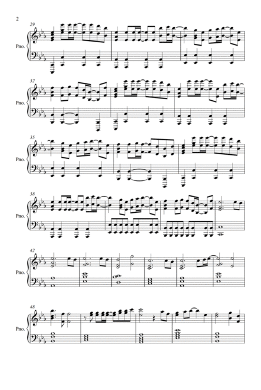 Remember Our Summer Piano Solo scores gallery preview page 2
