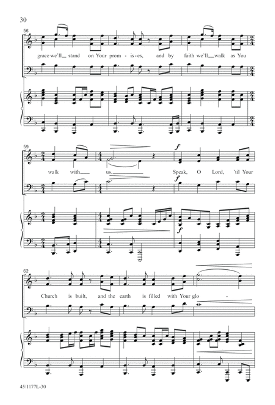 5 Getty Anthems for about 10 Singers 4-Part scores gallery preview page 31