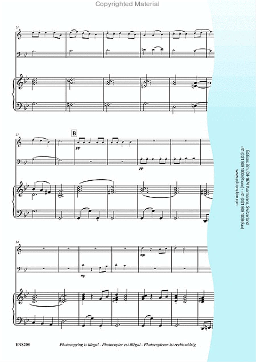 3 Petits matches Trumpet scores gallery preview page 5