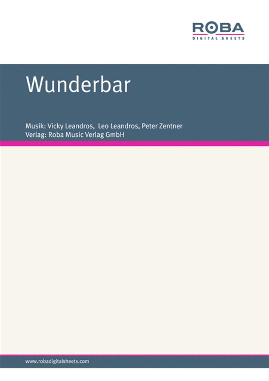 Wunderbar Tenor Saxophone scores gallery preview page 1