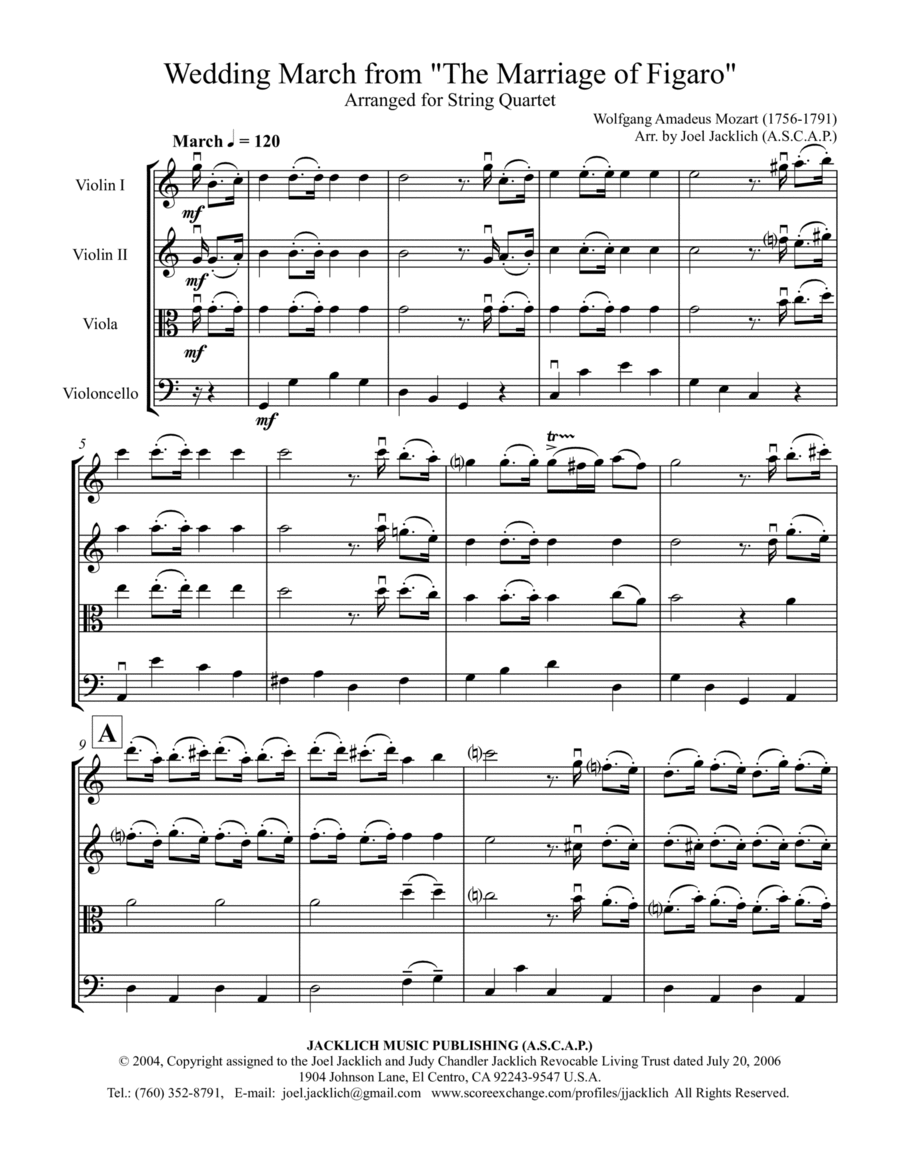 Wedding March from 