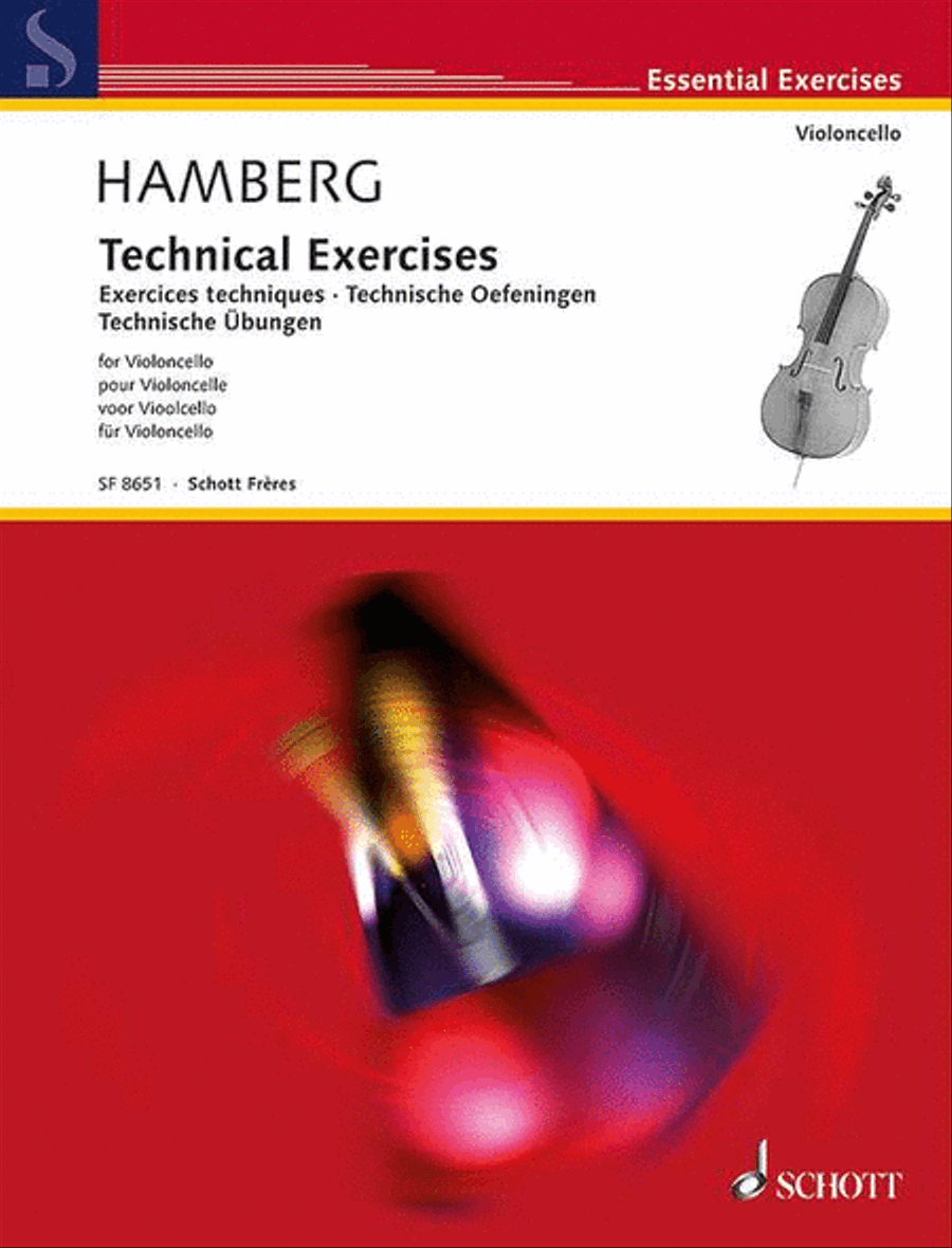 Exercises/Techniques for Cello Cello scores gallery preview page 1