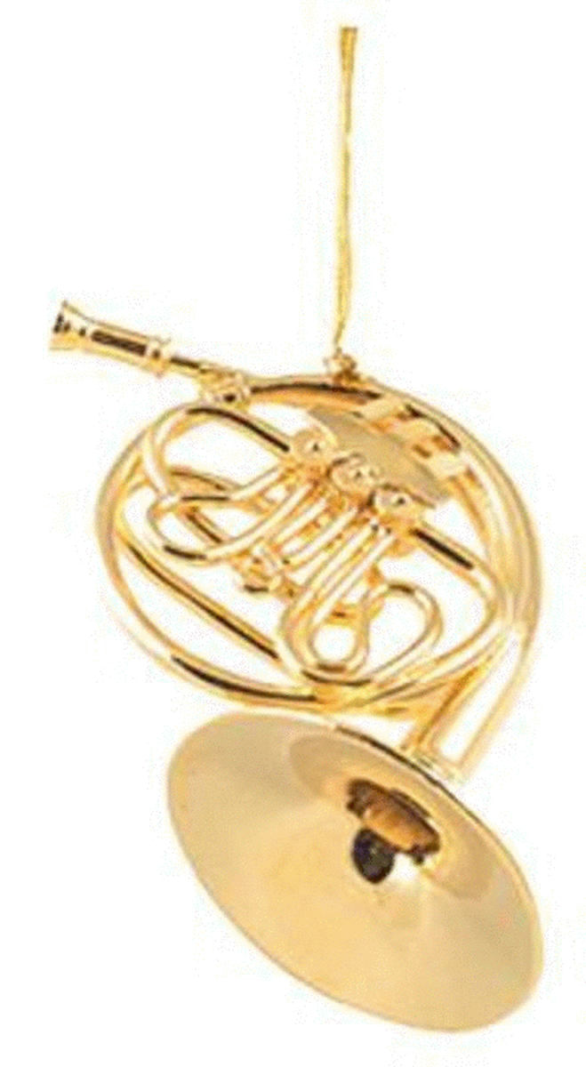 Mini French Horn Ornament