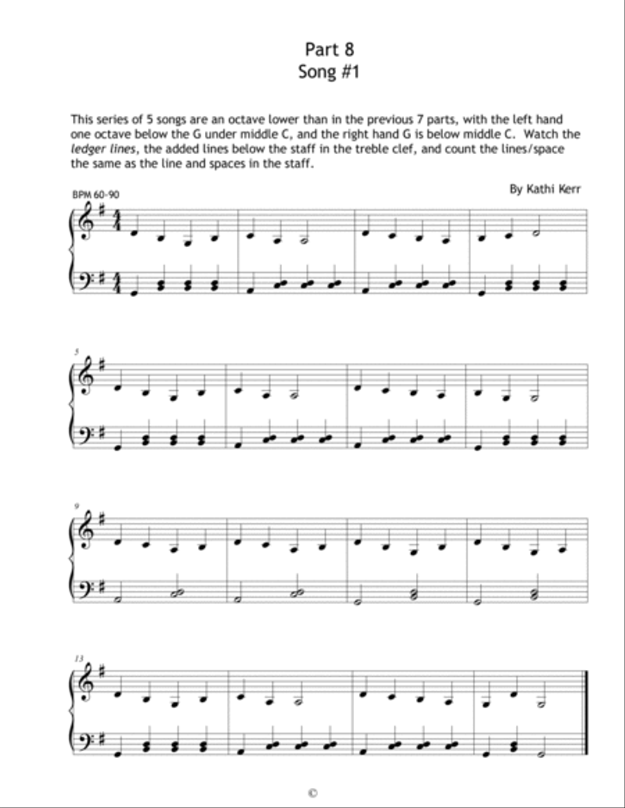 Piano songs in G position part 8 Piano songs in G position part 8 Piano Method scores gallery preview page 2