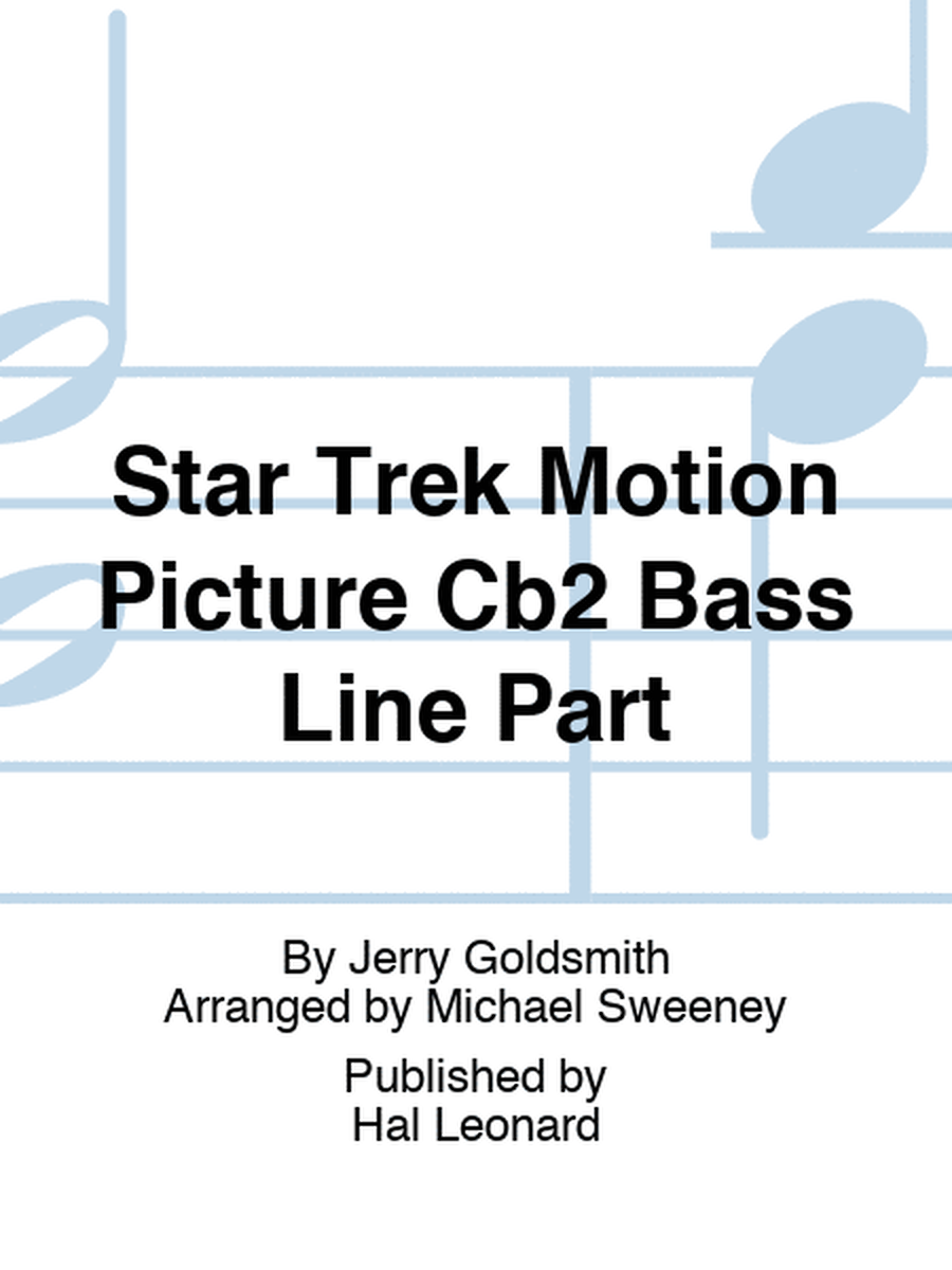 Star Trek Motion Picture Cb2 Bass Line Part