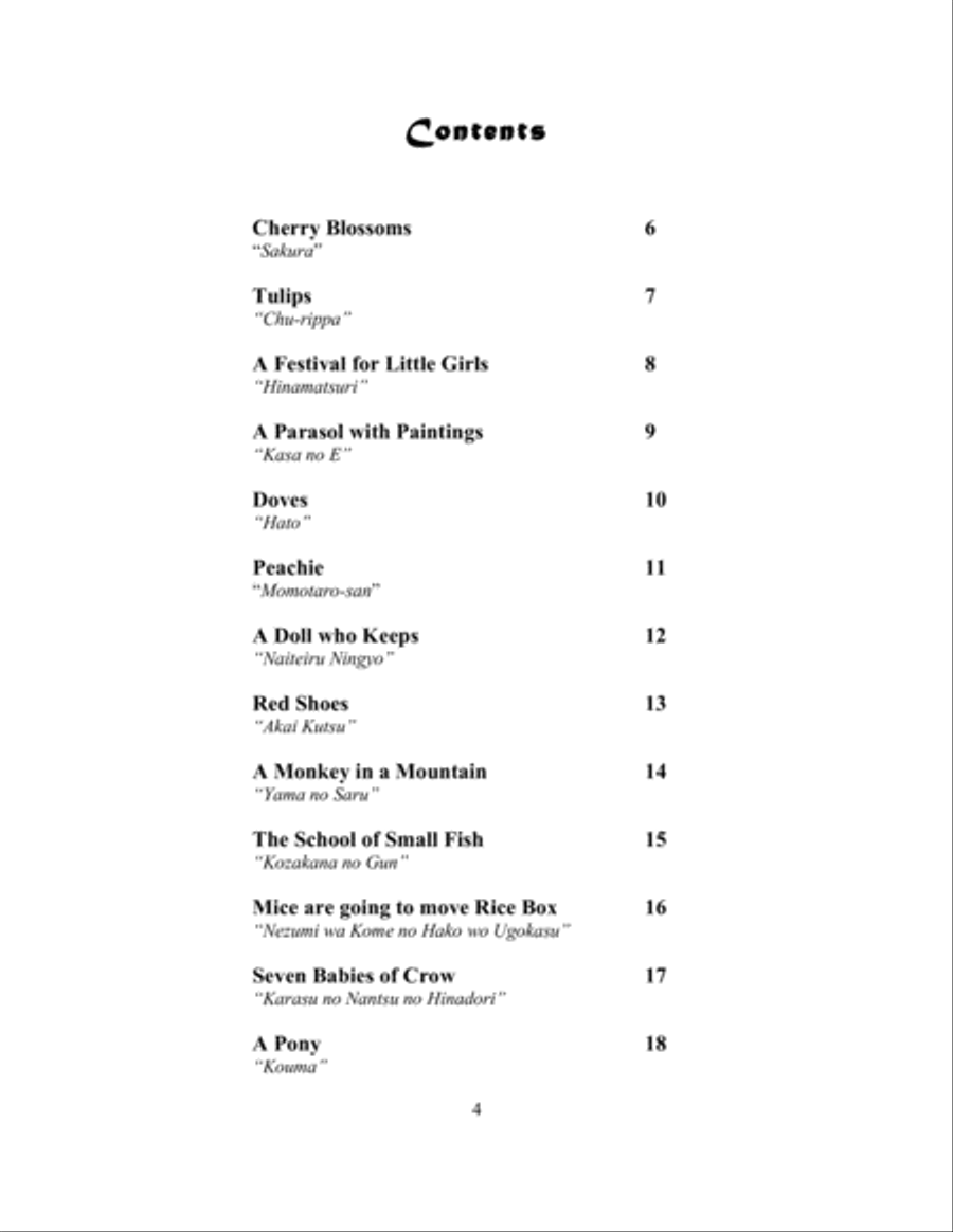Cherry Blossoms Piano Solos Piano Solo scores gallery preview page 5