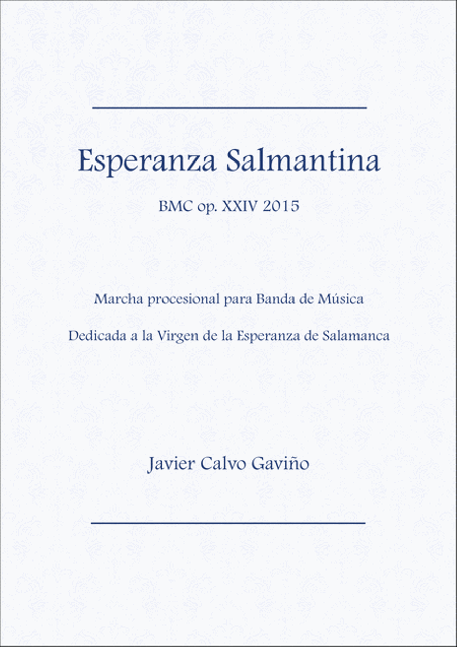 Esperanza Salmantina Concert Band scores gallery preview page 1