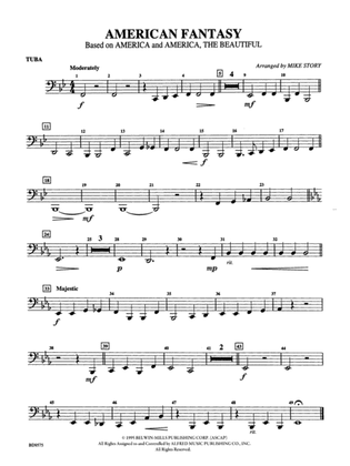American Fantasy (based on "America" and "America, the Beautiful"): Tuba