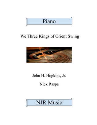 We Three Kings of Orient Swing (elementary piano)