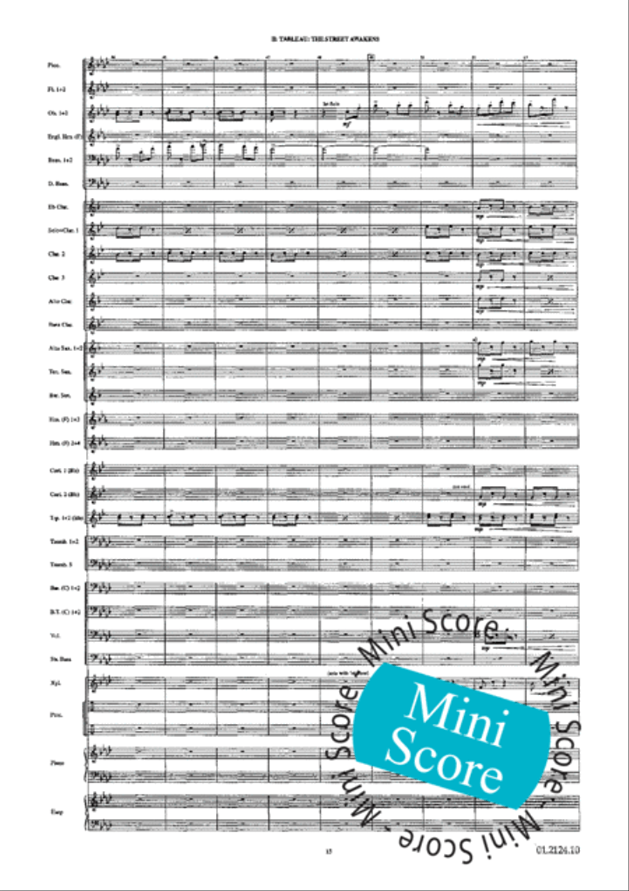 Romeo and Juliet Romeo and Juliet Concert Band scores gallery preview page 19