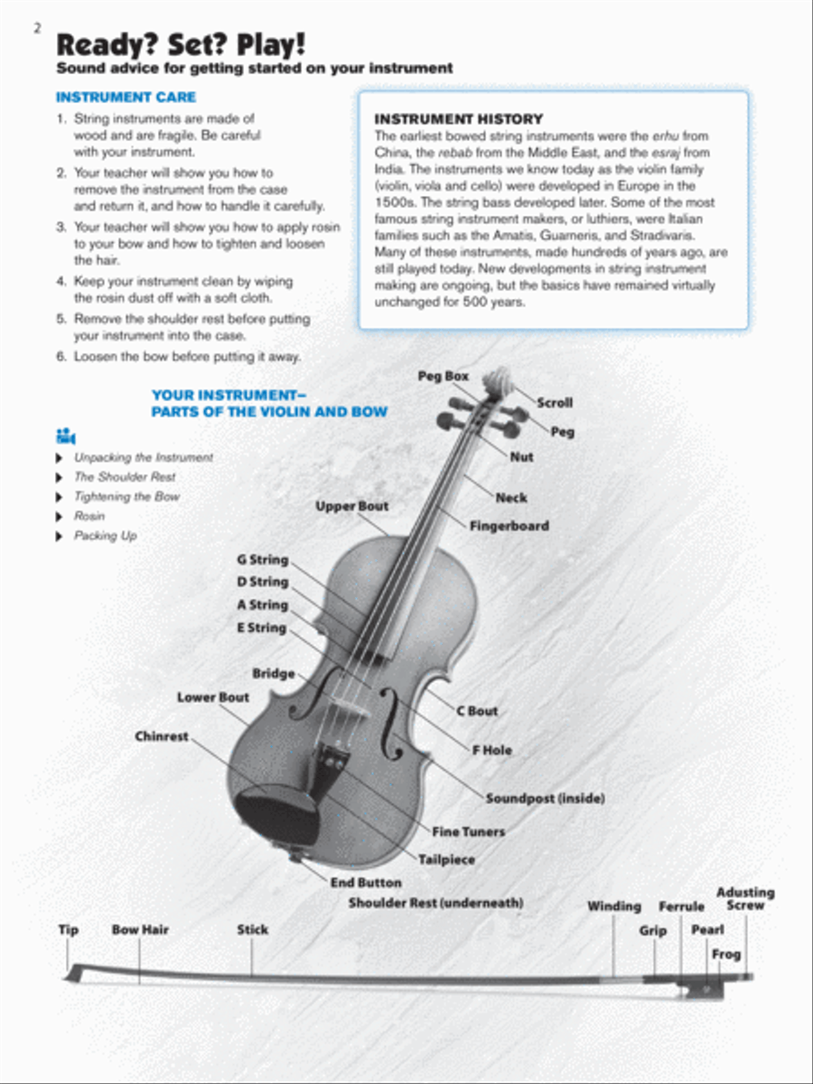 Sound Innovations for String Orchestra, Book 1 Chamber Orchestra scores gallery preview page 2