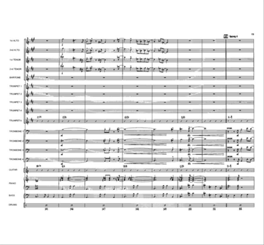 Northern Encounter Jazz Ensemble scores gallery preview page 20
