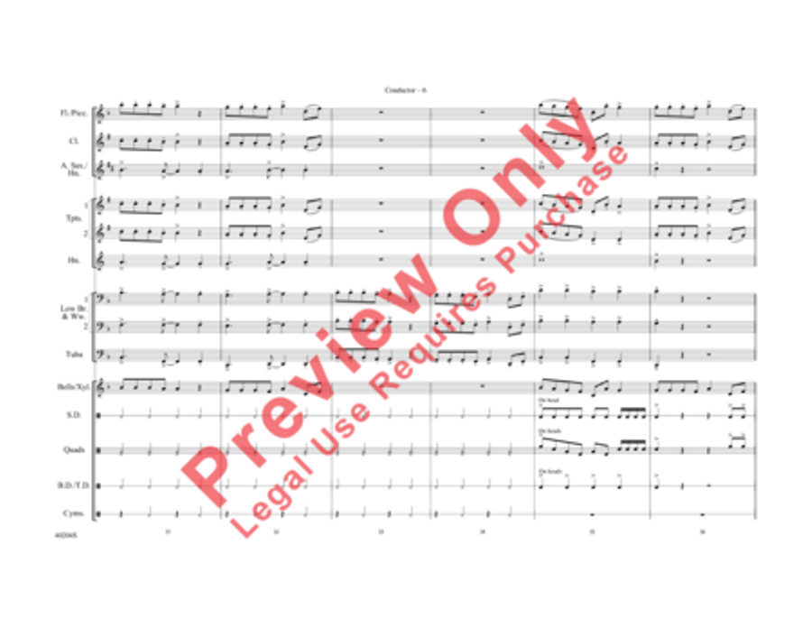 Good Time Good Time Marching Band scores gallery preview page 7