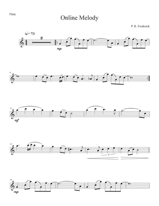 Online Melody (Flute Solo)