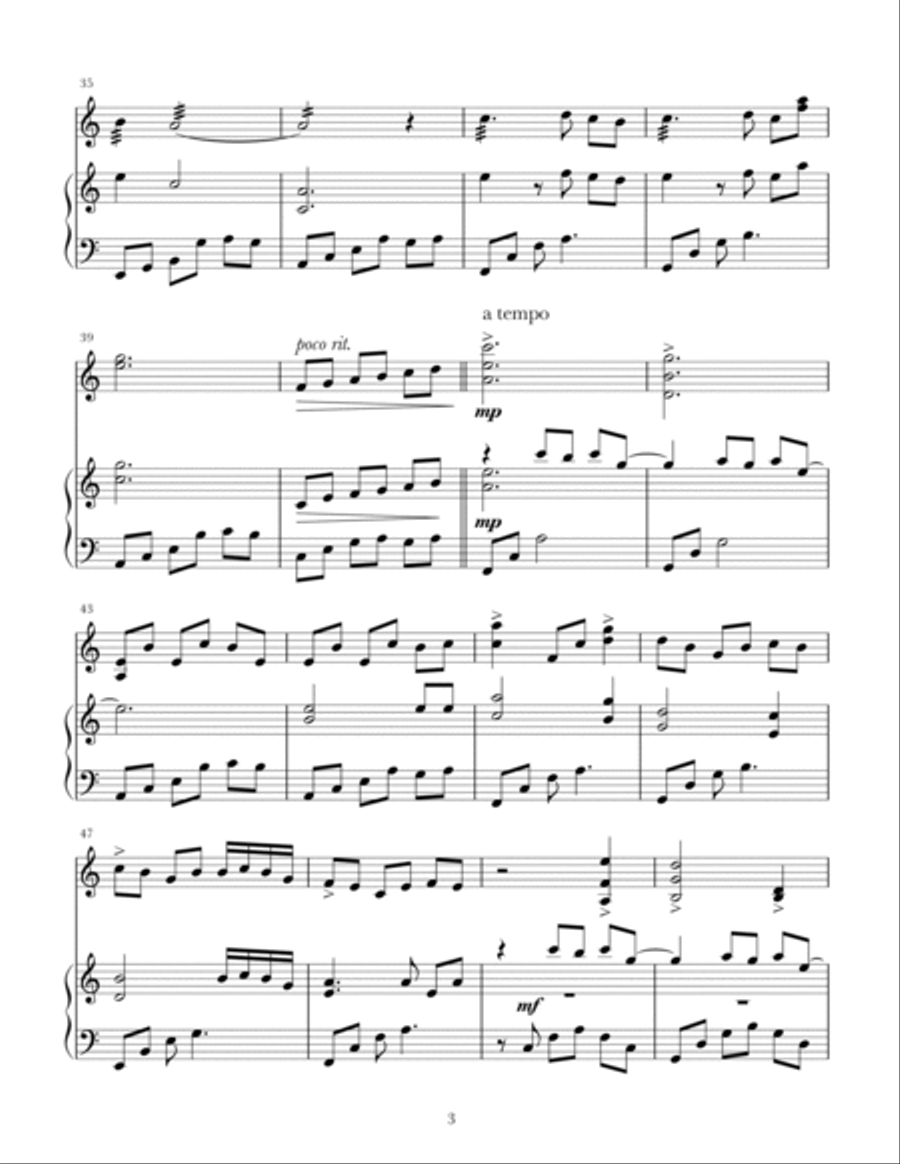 Chelsea Waltz Chamber Music scores gallery preview page 3