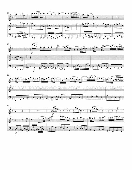 Aria: Erleucht' auch meine finstre Sinnen from: Weihnachts-Oratorium, BWV 248 (arrangement for alto