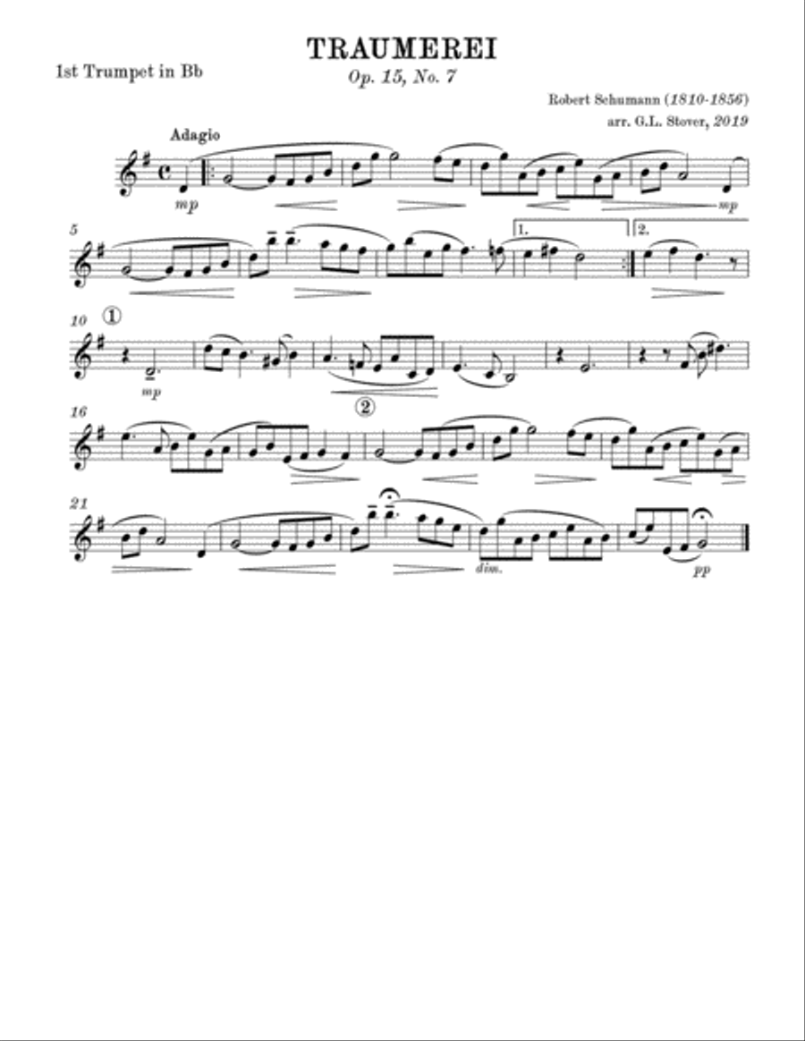 Traumerei Traumerei Brass Ensemble scores gallery preview page 5