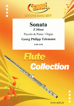 Book cover for Sonata E Minor