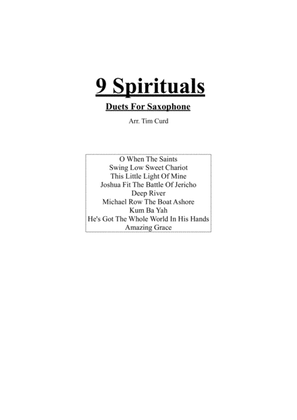 9 Spirituals, Duets For Saxophone
