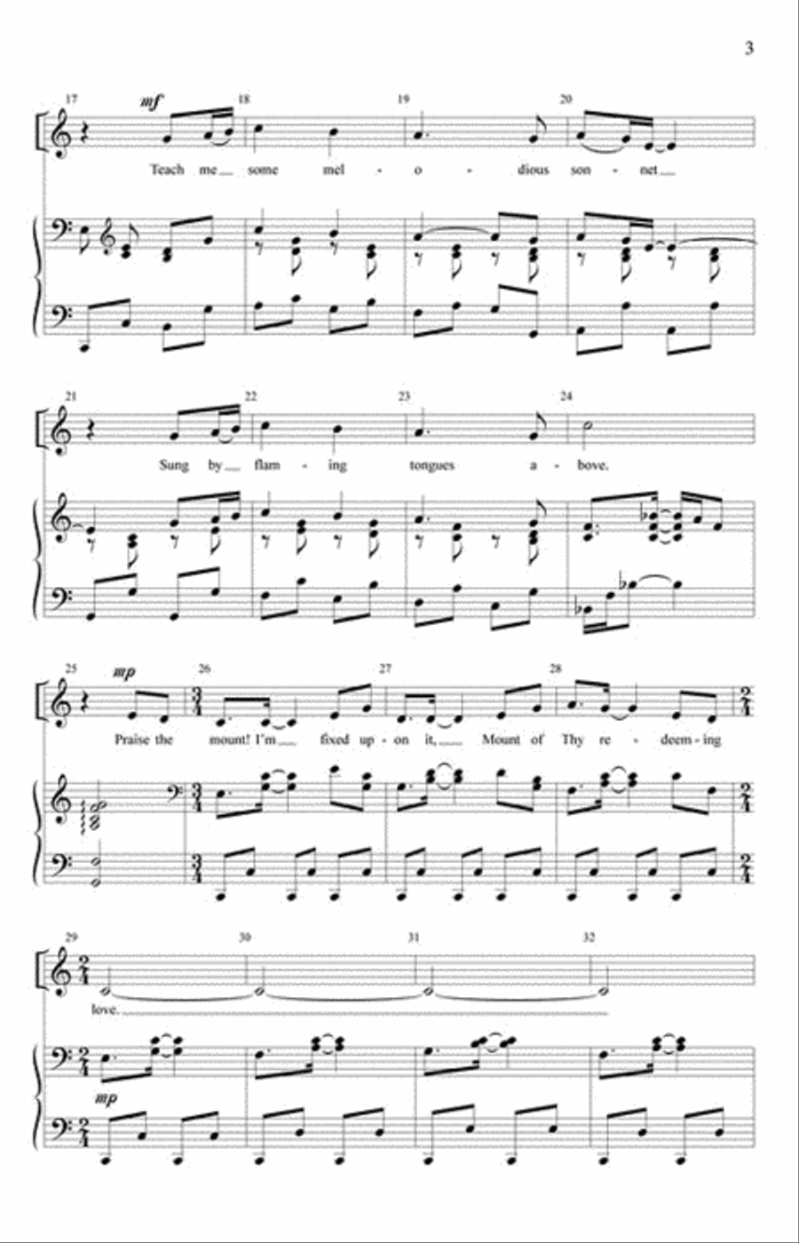 Tune My Heart Tune My Heart 4-Part scores gallery preview page 3
