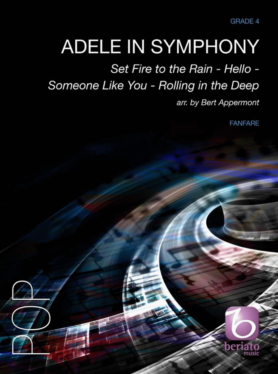 Adele in Symphony Fanfare Band scores gallery preview page 1