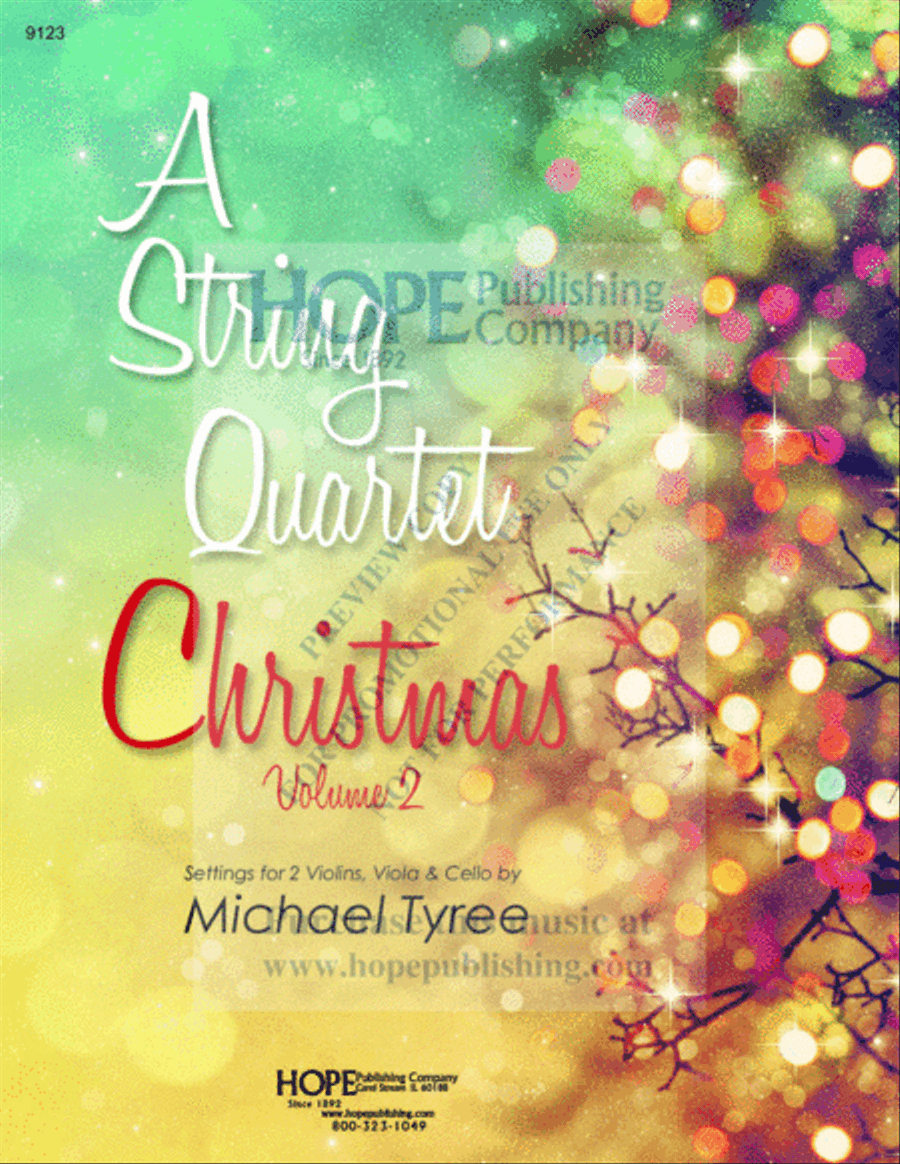 A String Quartet Christmas Vol 2 String Quartet scores gallery preview page 2