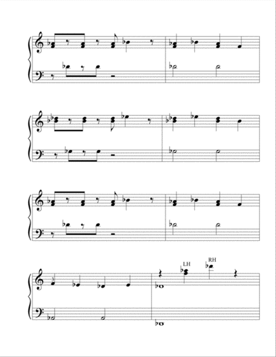 Haunting Strains Piano Solo scores gallery preview page 2