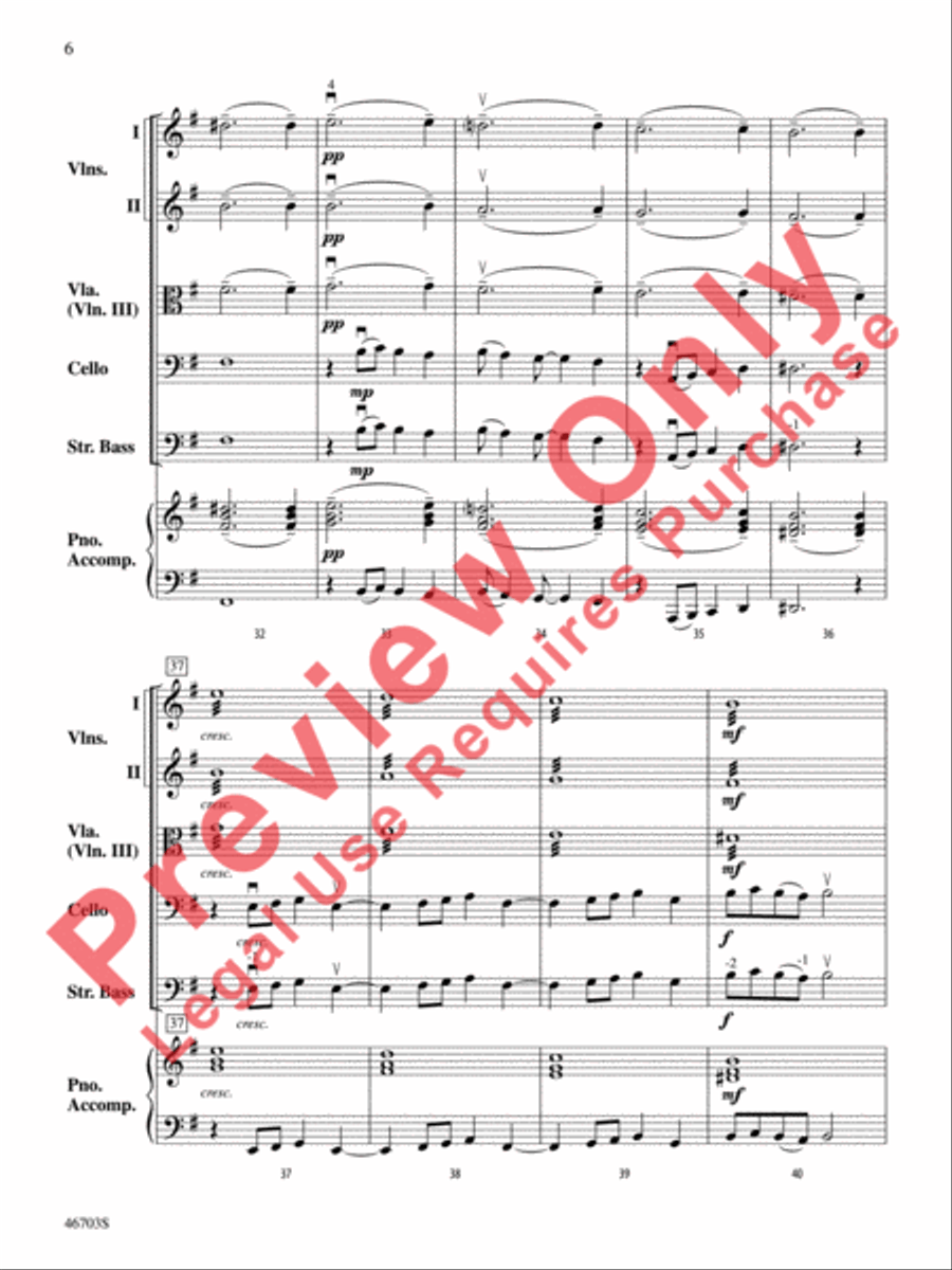 Danza Española by Bob Phillips String Orchestra - Sheet Music page 7