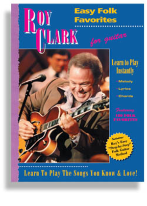 Book cover for Roy Clark Folk Guitar Songbook