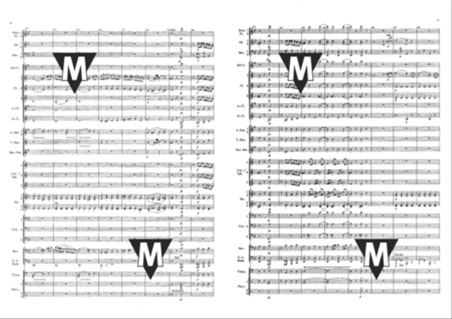 The Mill on the Cliff The Mill on the Cliff Concert Band scores gallery preview page 19