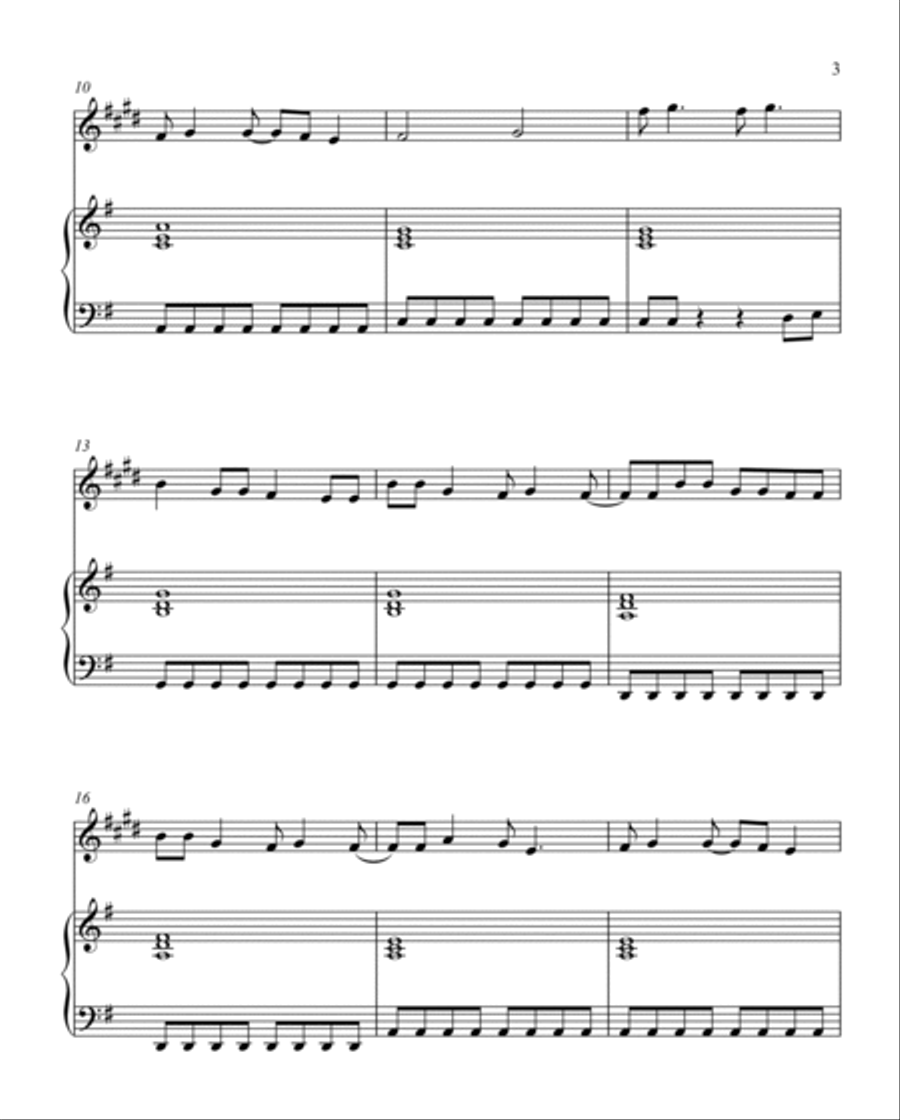 You Belong With Me Woodwind Duet scores gallery preview page 3