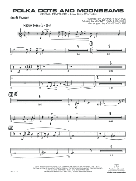 Polkadots and Moonbeams: 4th B-flat Trumpet