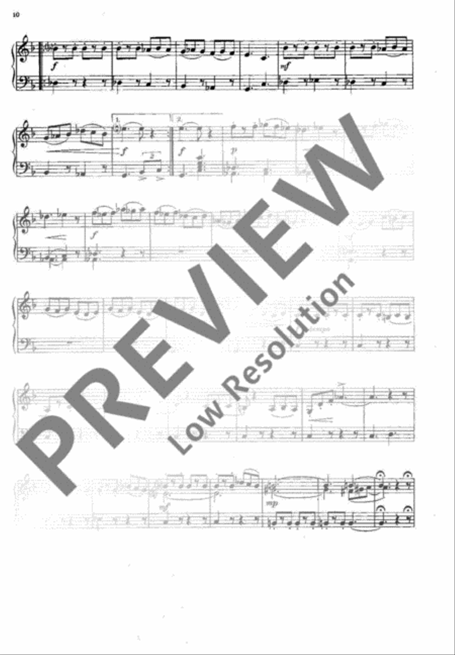 Zwölf Vortragsstücke im alten Stil Accordion scores gallery preview page 11