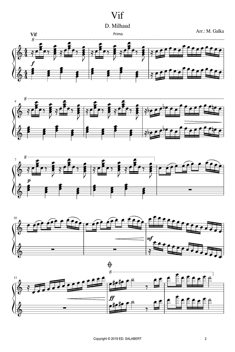 Scaramouche Set of Parts scores gallery preview page 2