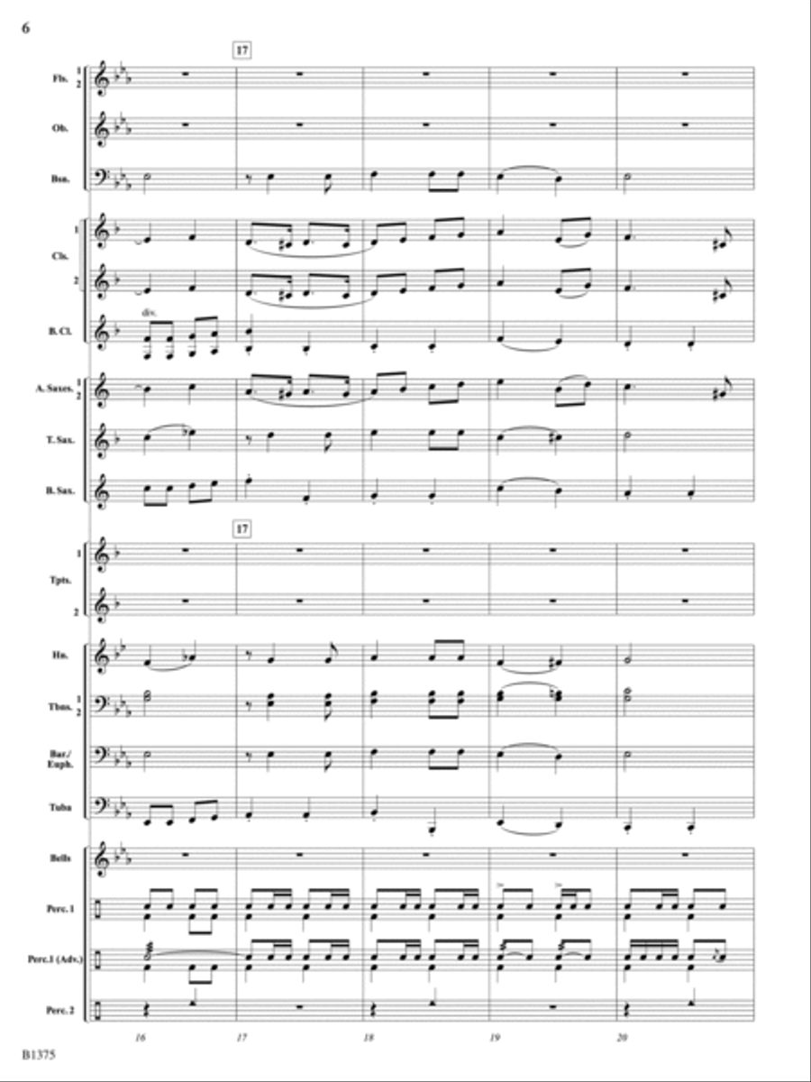 Excelsior! (Concert March): Score Concert Band scores gallery preview page 6